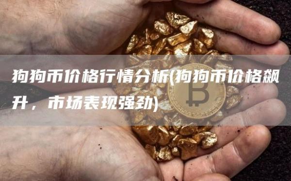 狗狗币价格行情分析 - 狗狗币价格飙升，市场表现强劲